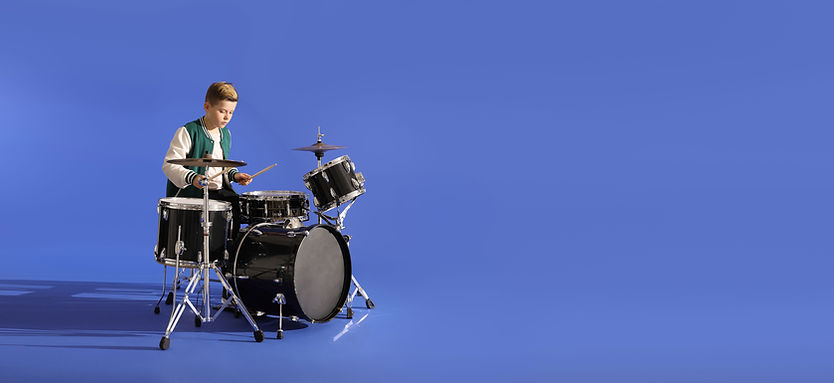 Drummer Playing Drums