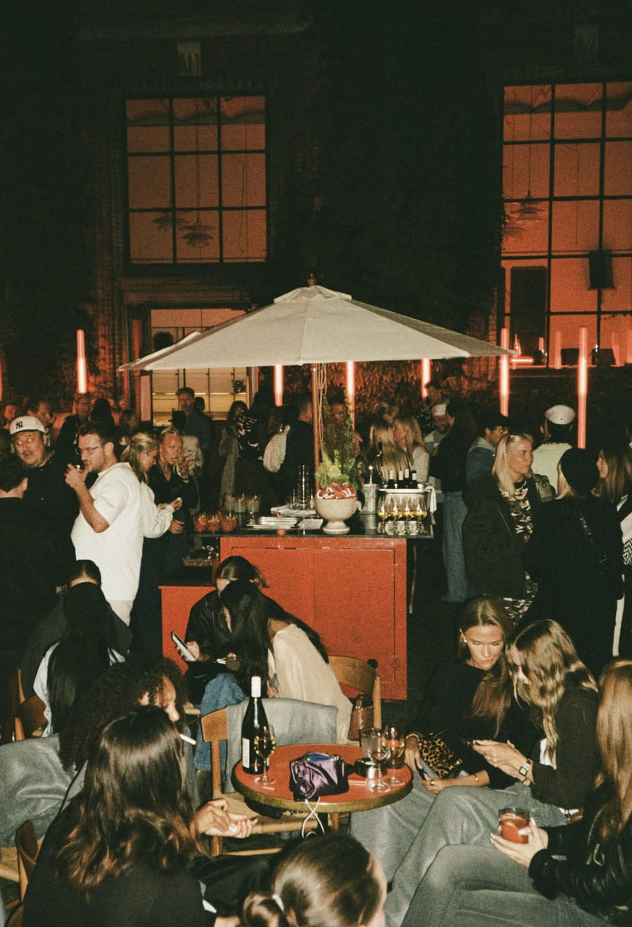 Outdoor Evening Gathering