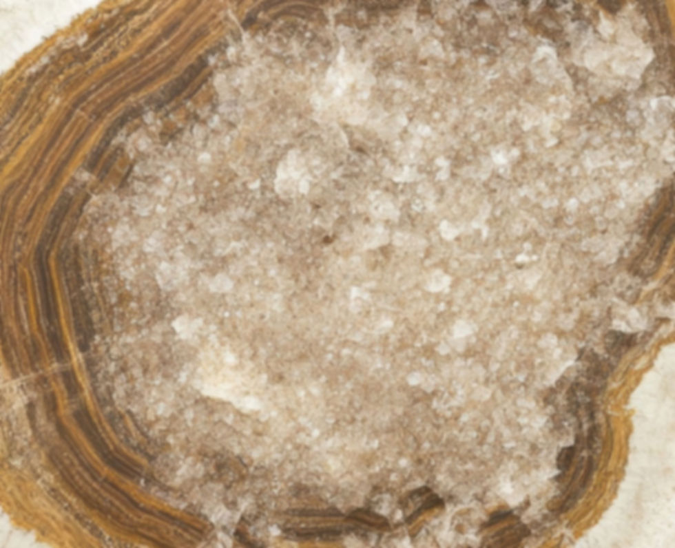 Geode Crystal Cross-section