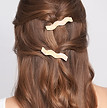 Brown Hair with Clips