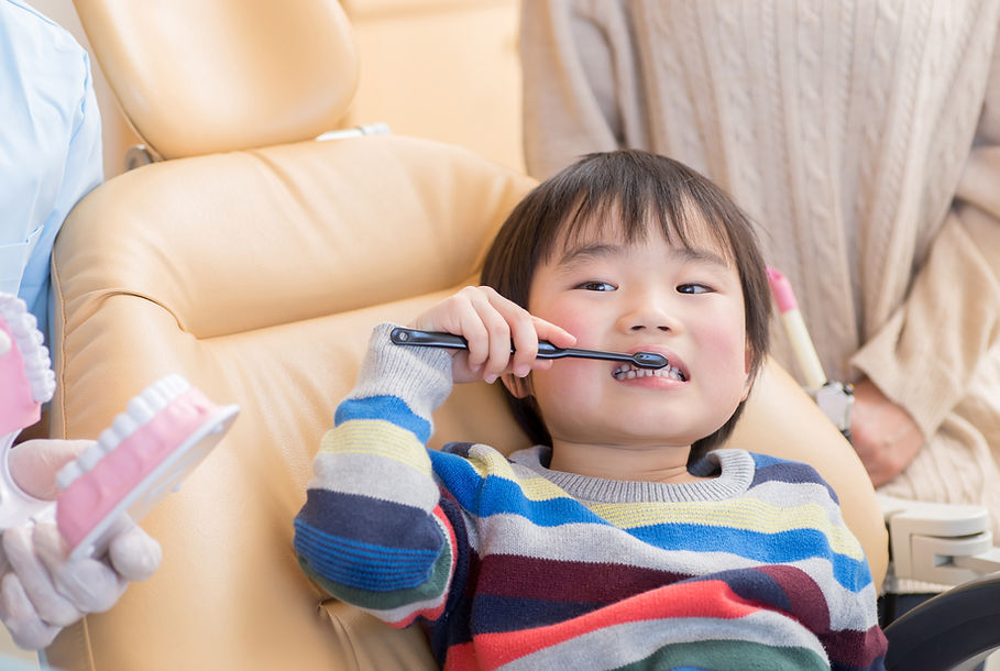 Denti per lavarsi i bambini 2