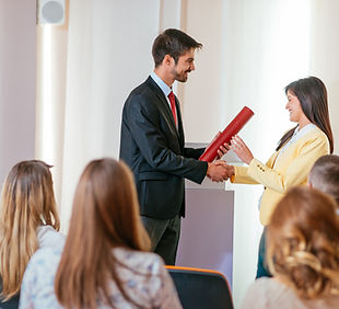 Award Ceremony Moment