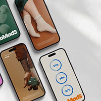 スマートフォンのディスプレイデザイン