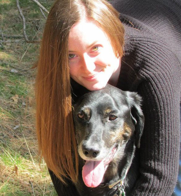 Nigel dog and a grateful dog-mom