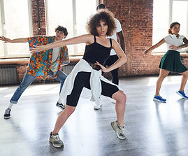 Pratique de la danse en groupe