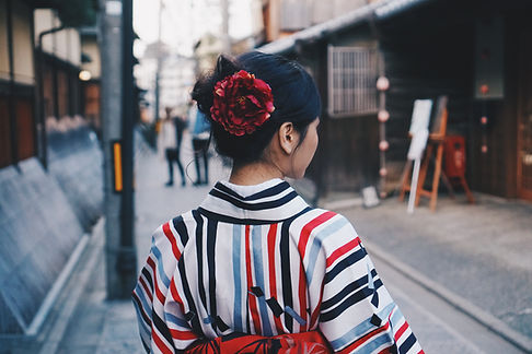 Woman In Kimono
