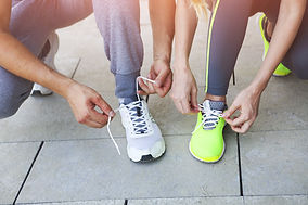 Preparándose para correr