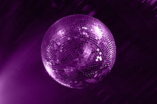 Purple Disco Ball