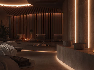 Relaxing Spa Interior