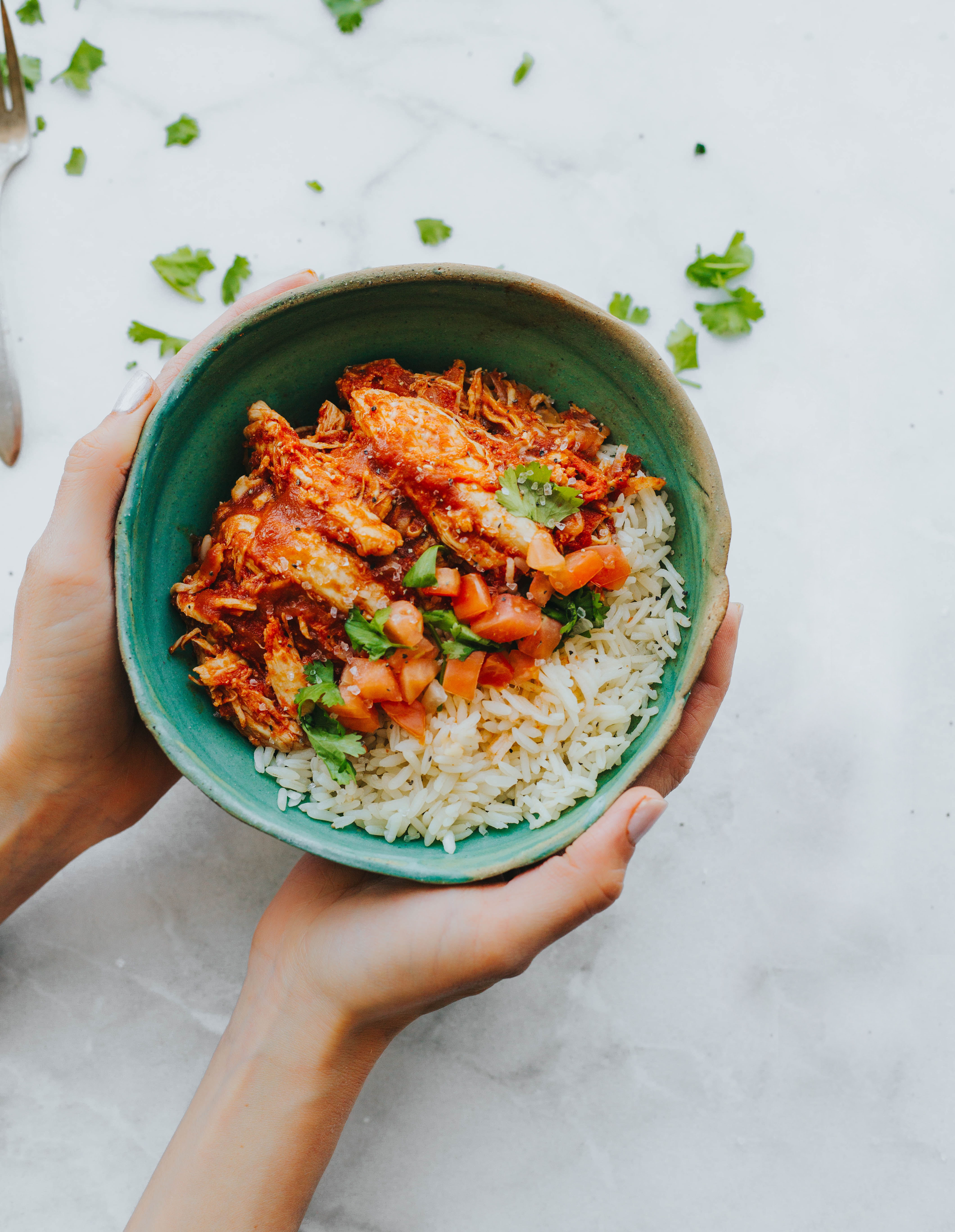 Arranged Food and Objects