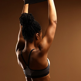 Fitness Woman Stretching
