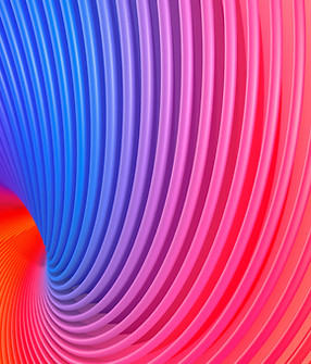 Spiralförmige Wellen