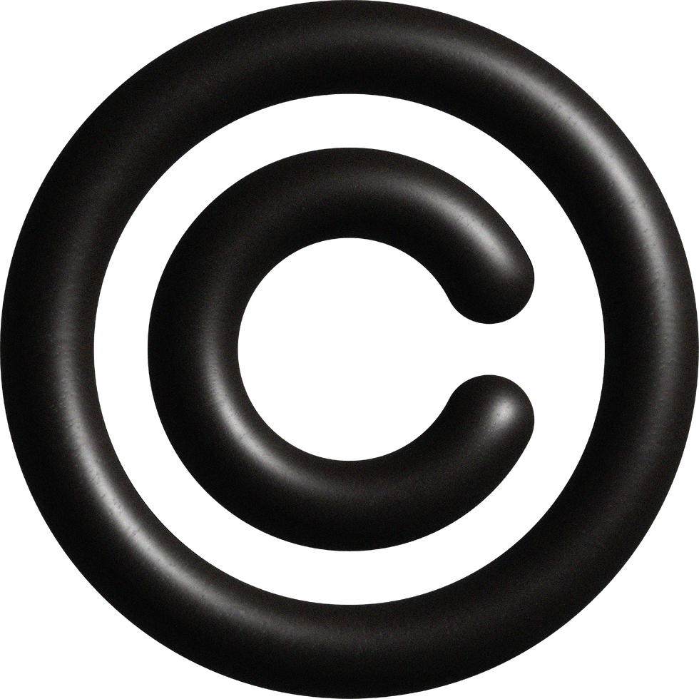 Black Copyright Symbol