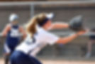 Softball Player Catching
