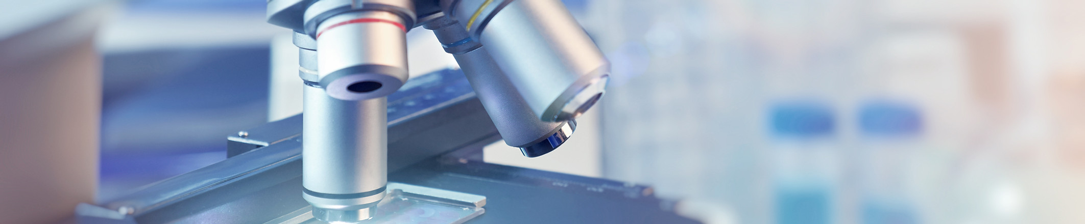 Microscope in Laboratory