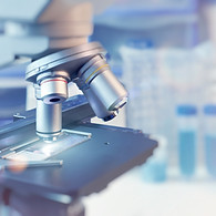 Microscope in Laboratory