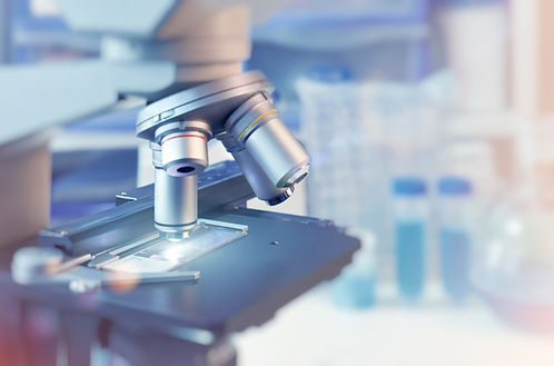 Microscope in Laboratory