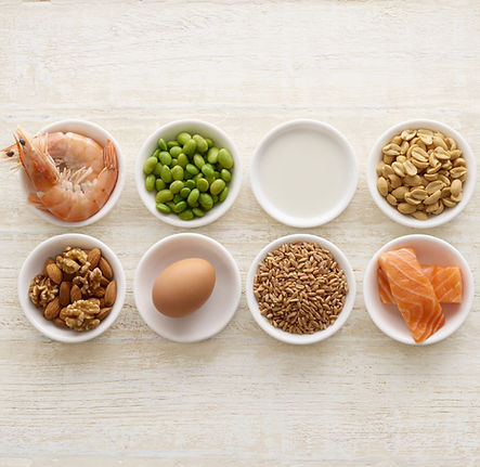 그릇에 담긴 음식 재료