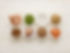 Ingredientes alimentares em tigelas