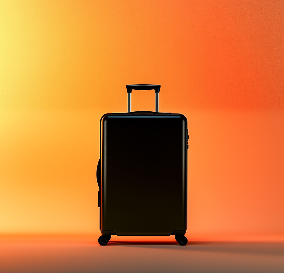 Valigia da viaggio nera