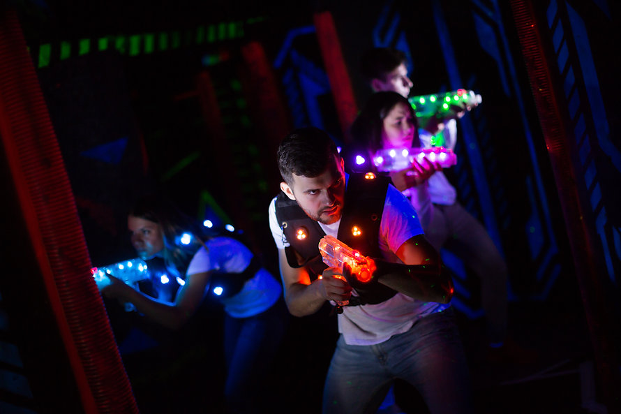 Laser Tag Players