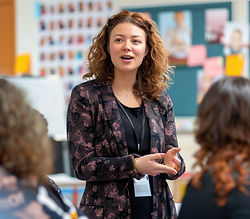 Teacher Leading Class