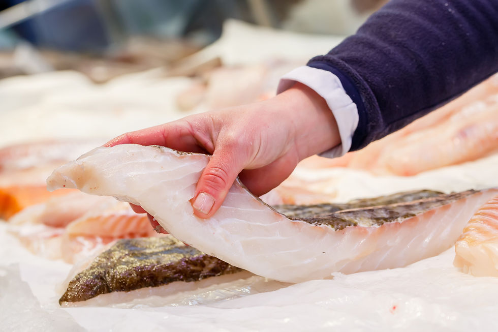 Hand Holding Fish