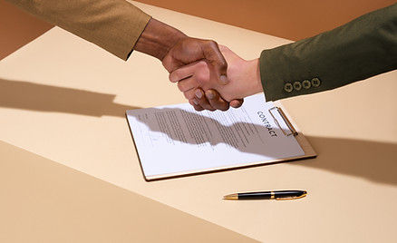 Handshake Over Contract