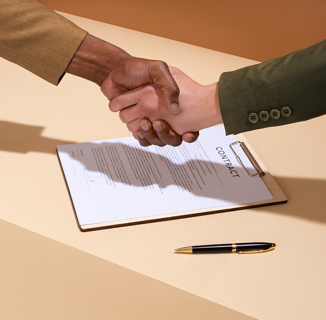 Handshake Over Contract