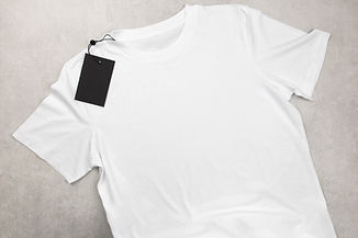 White T-Shirt Display