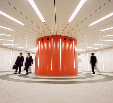 Businessmen in Motion