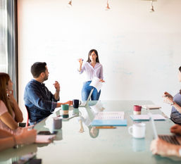 Manages communication between organizations