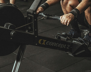 Rameur de gym