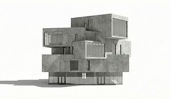 Modern Concrete Building