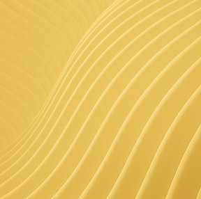 Motif jaune incurvé