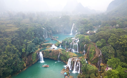 Detian Falls in Ban Gioc, Vietnam