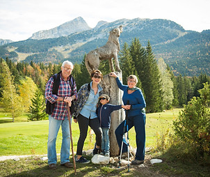Family on a Hike