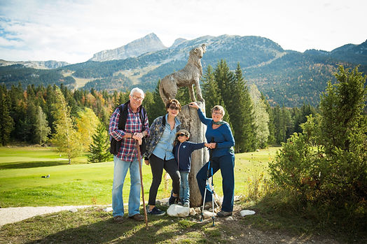 Family on a Hike