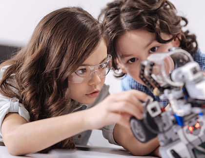 Kids in Technology Class