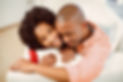 Couple Embracing Smiling