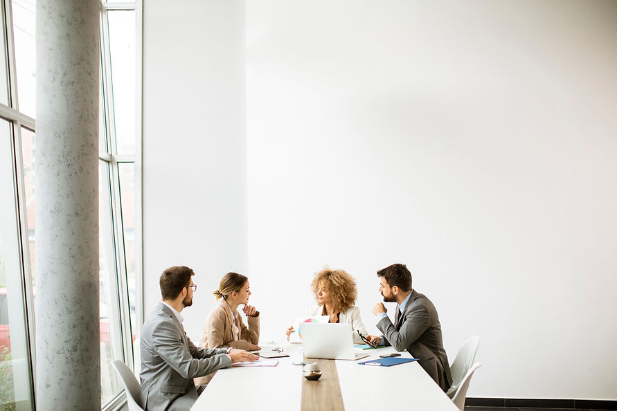 Meeting at the office
