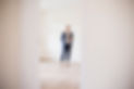 Property surveyor inspecting inside home