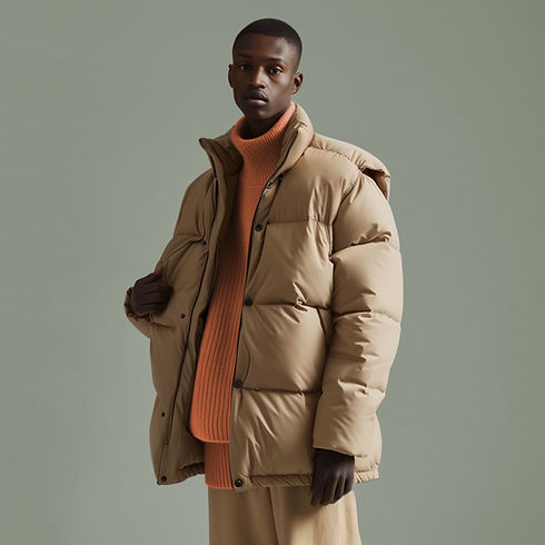Roupa de inverno elegante
