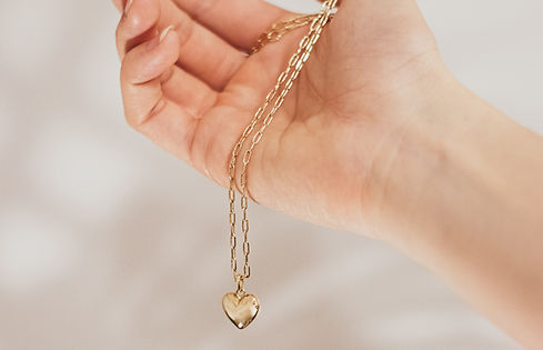 Gold Heart Necklace