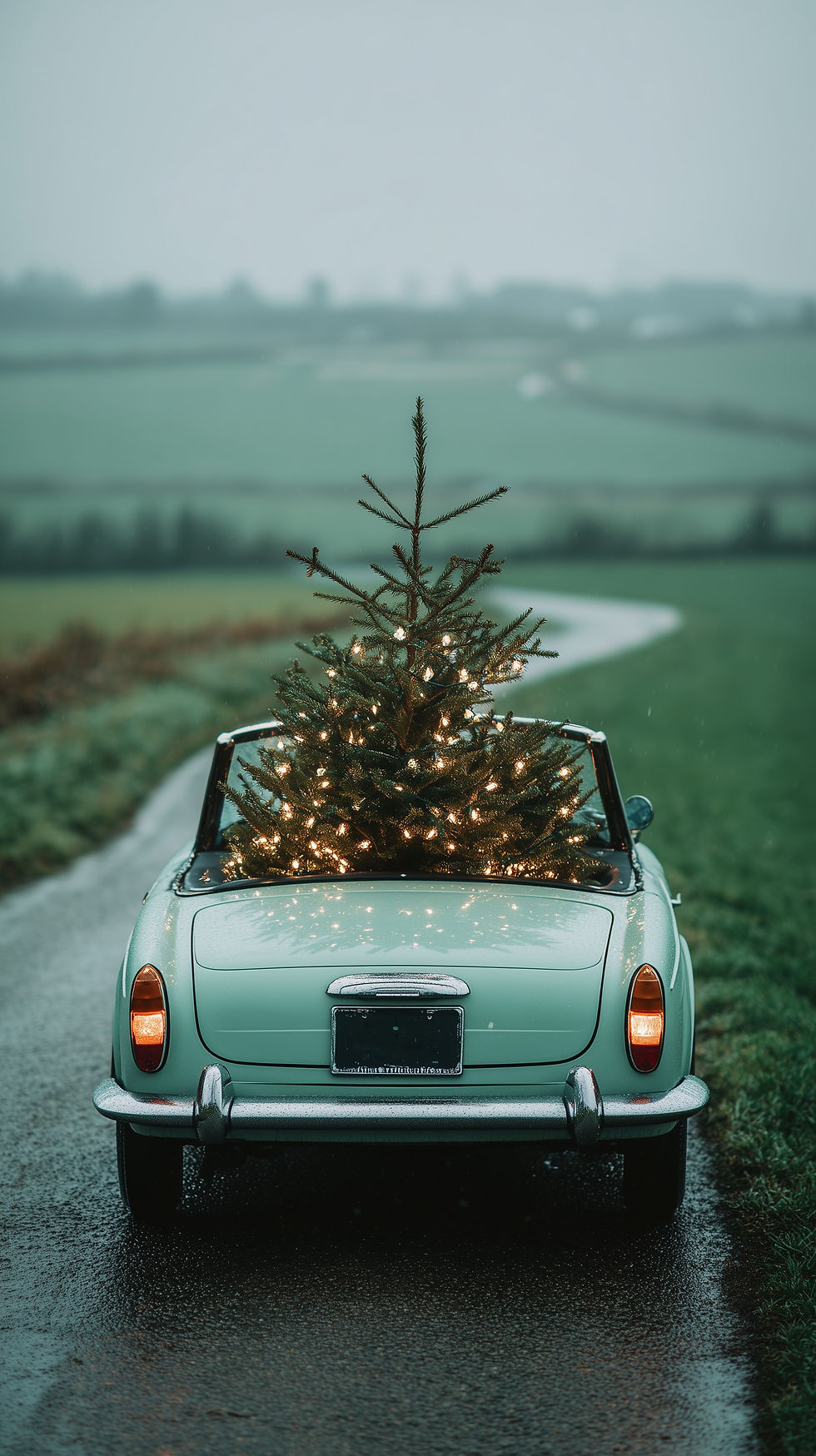 Christmas Tree Car