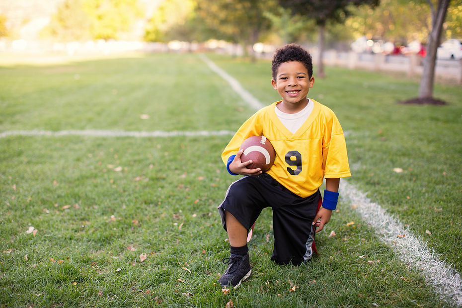 Kid Football Player