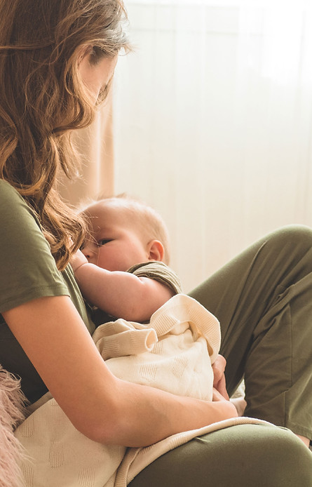 Mother Breastfeeding Baby
