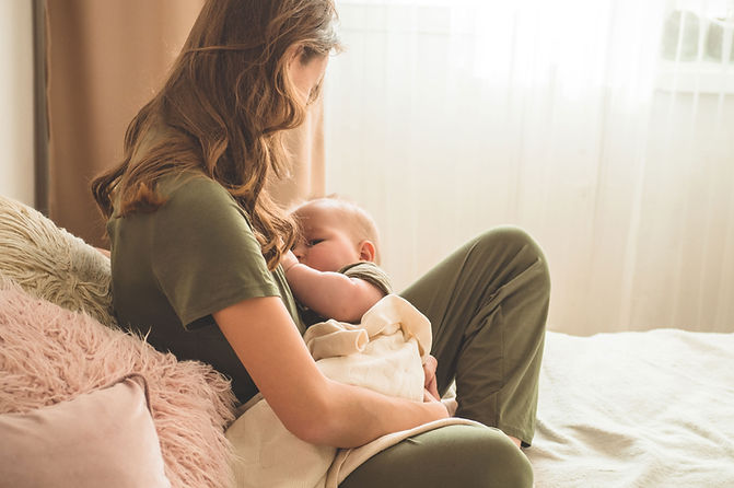 Mother Breastfeeding Baby