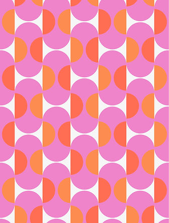 Pink Geometric Pattern