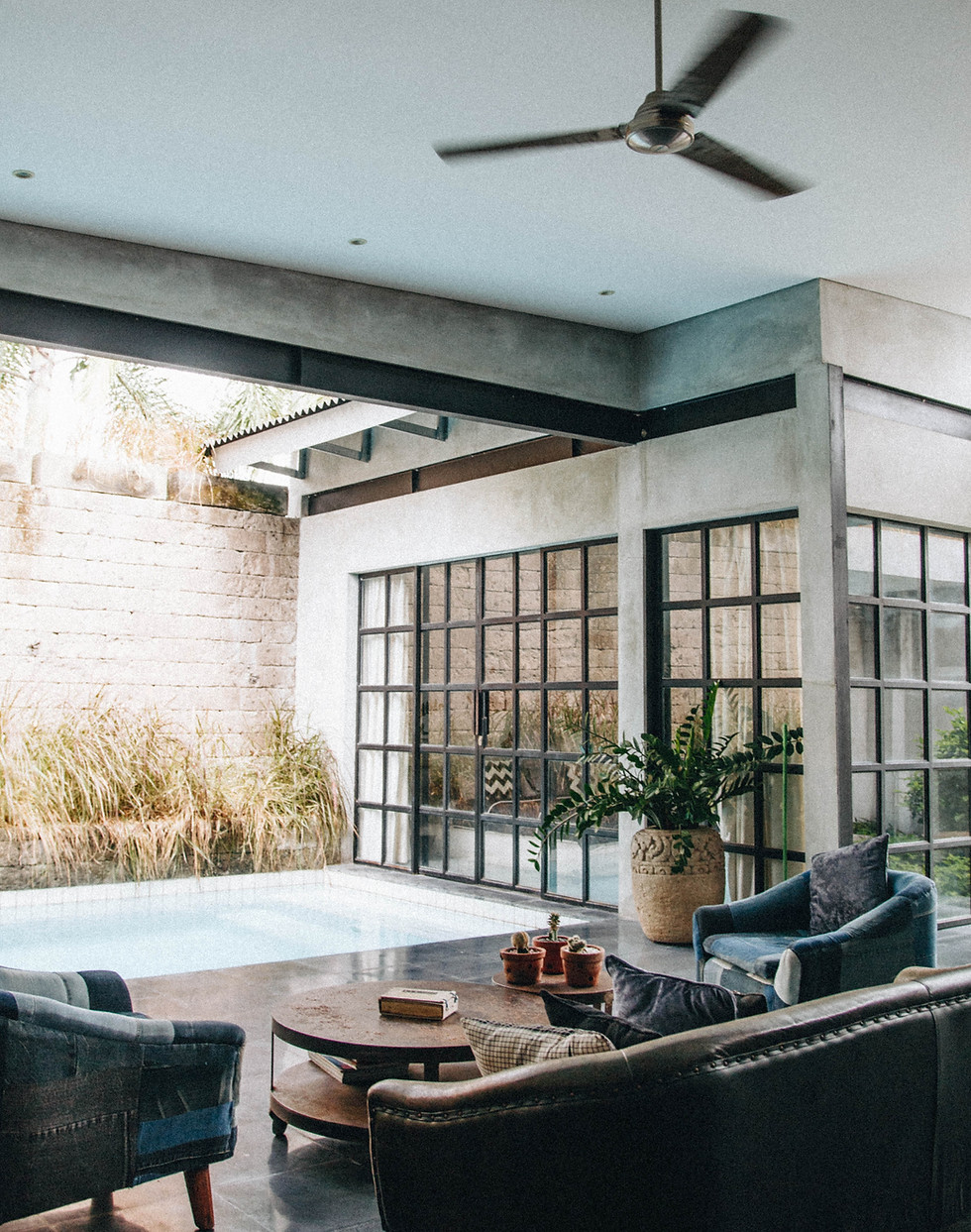 Modern Indoor Patio